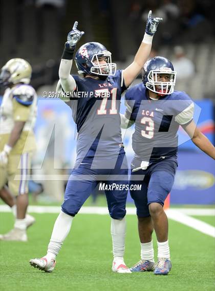 Thumbnail 1 in Lafayette Christian Academy vs. Ascension Catholic (LHSAA 1A Final) photogallery.