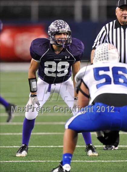 Thumbnail 2 in Stamford vs. Mason (UIL 1A Division 1 Final) photogallery.