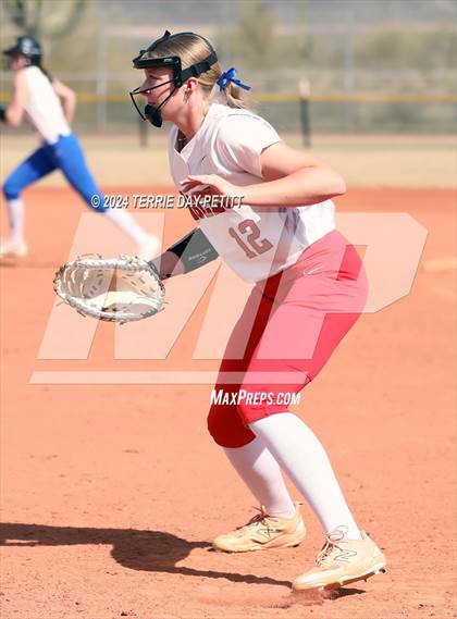 Thumbnail 1 in Prescott vs Ironwood (Sunrise Mountain Invitational) photogallery.