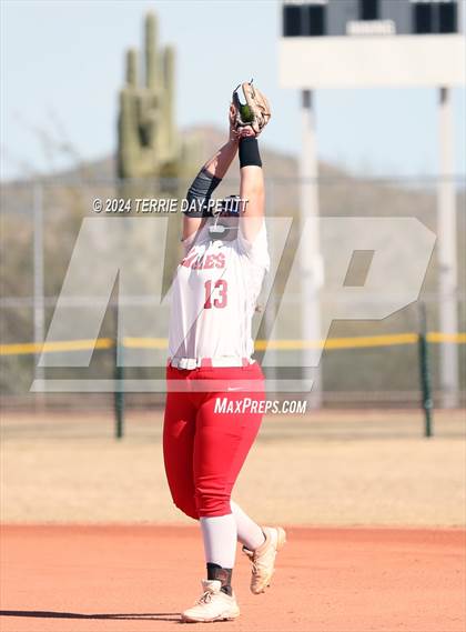 Thumbnail 3 in Prescott vs Ironwood (Sunrise Mountain Invitational) photogallery.