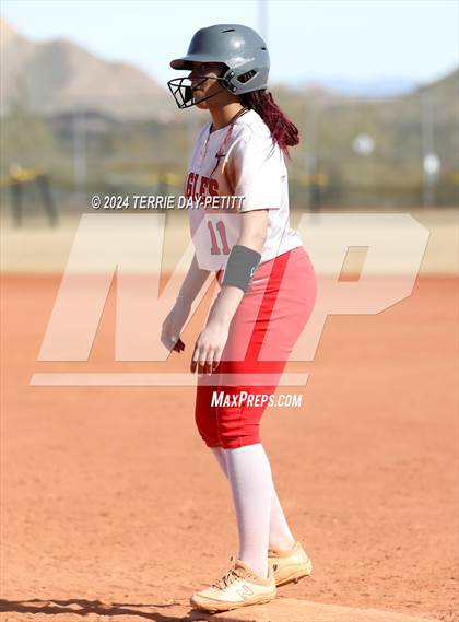Thumbnail 2 in Prescott vs Ironwood (Sunrise Mountain Invitational) photogallery.