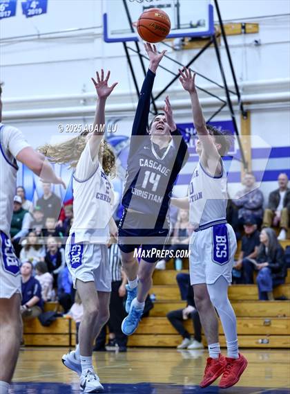 Thumbnail 3 in Cascade Christian @ Bellevue Christian (WIAA 1A District Round 2) photogallery.