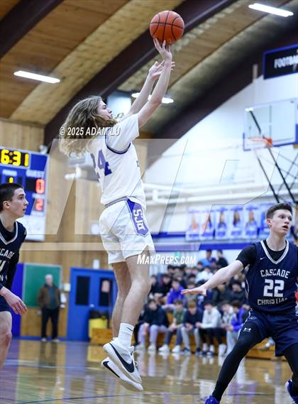 Thumbnail 2 in Cascade Christian @ Bellevue Christian (WIAA 1A District Round 2) photogallery.