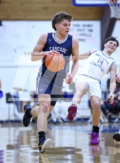 Thumbnail 3 in Cascade Christian @ Bellevue Christian (WIAA 1A District Round 2) photogallery.