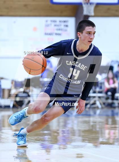 Thumbnail 1 in Cascade Christian @ Bellevue Christian (WIAA 1A District Round 2) photogallery.