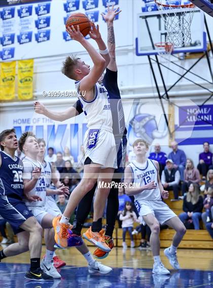 Thumbnail 3 in Cascade Christian @ Bellevue Christian (WIAA 1A District Round 2) photogallery.