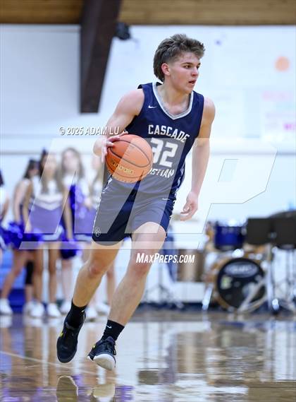 Thumbnail 2 in Cascade Christian @ Bellevue Christian (WIAA 1A District Round 2) photogallery.
