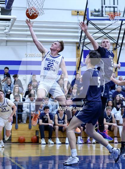 Thumbnail 2 in Cascade Christian @ Bellevue Christian (WIAA 1A District Round 2) photogallery.