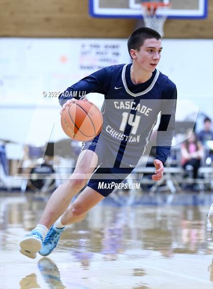 Thumbnail 2 in Cascade Christian @ Bellevue Christian (WIAA 1A District Round 2) photogallery.