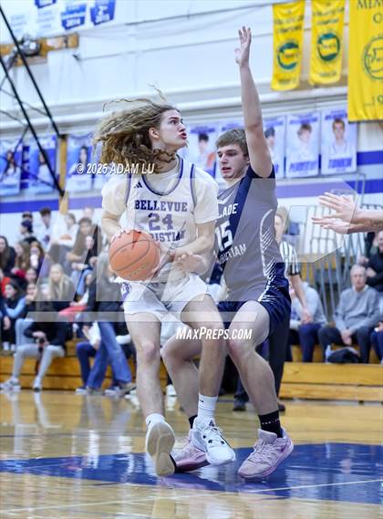Thumbnail 1 in Cascade Christian @ Bellevue Christian (WIAA 1A District Round 2) photogallery.