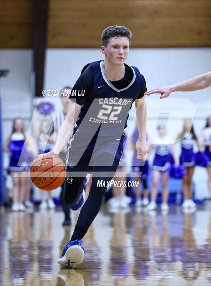 Thumbnail 2 in Cascade Christian @ Bellevue Christian (WIAA 1A District Round 2) photogallery.