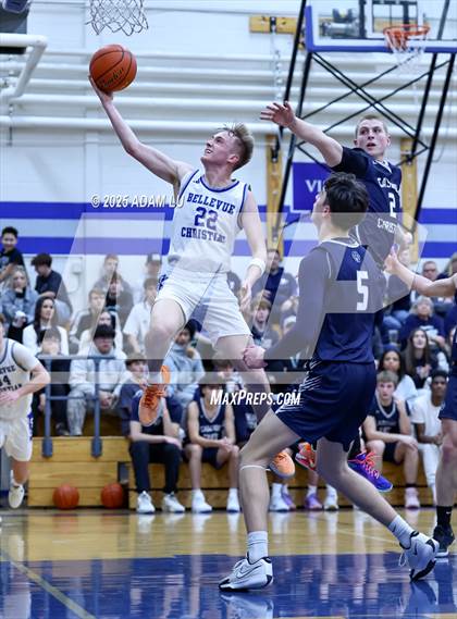 Thumbnail 1 in Cascade Christian @ Bellevue Christian (WIAA 1A District Round 2) photogallery.