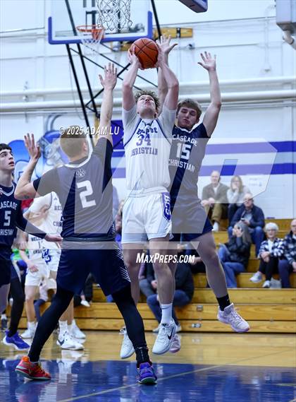 Thumbnail 3 in Cascade Christian @ Bellevue Christian (WIAA 1A District Round 2) photogallery.