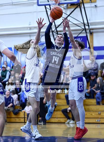 Thumbnail 2 in Cascade Christian @ Bellevue Christian (WIAA 1A District Round 2) photogallery.