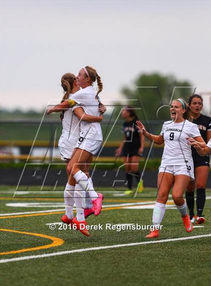 Thumbnail 2 in Monarch vs Fairview (CHSAA 5A 2nd Round) photogallery.