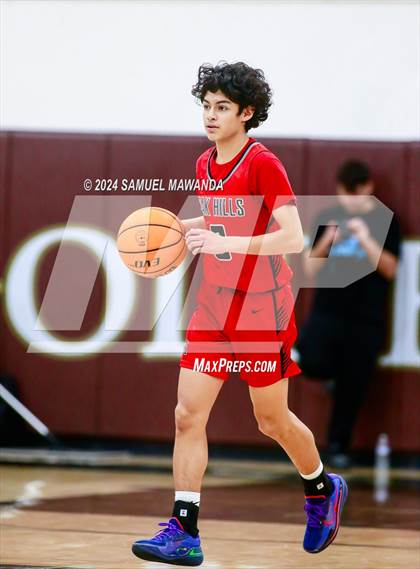 Thumbnail 2 in Oak Hills vs Pilibos (St. Francis Holiday Hoopfest Tournament) photogallery.