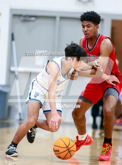 Thumbnail 1 in Oak Hills vs Pilibos (St. Francis Holiday Hoopfest Tournament) photogallery.