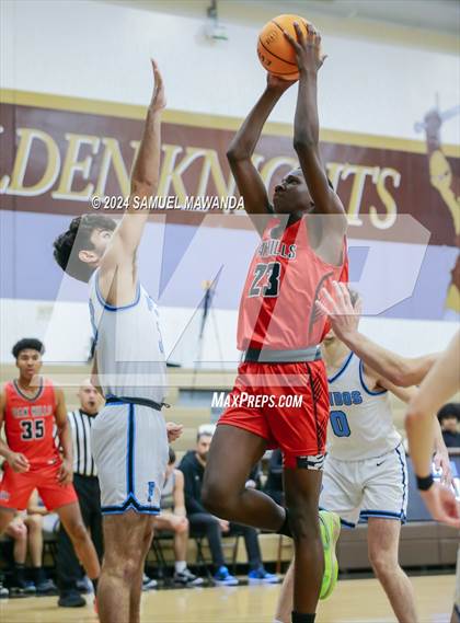 Thumbnail 1 in Oak Hills vs Pilibos (St. Francis Holiday Hoopfest Tournament) photogallery.