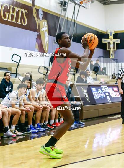 Thumbnail 2 in Oak Hills vs Pilibos (St. Francis Holiday Hoopfest Tournament) photogallery.