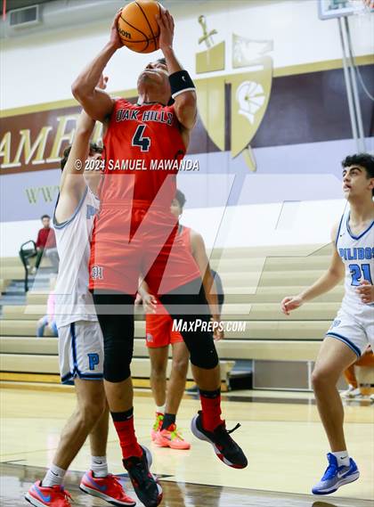 Thumbnail 1 in Oak Hills vs Pilibos (St. Francis Holiday Hoopfest Tournament) photogallery.