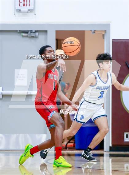 Thumbnail 2 in Oak Hills vs Pilibos (St. Francis Holiday Hoopfest Tournament) photogallery.