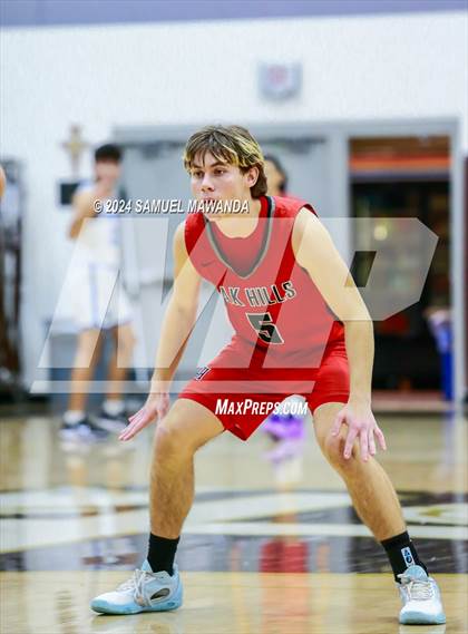 Thumbnail 1 in Oak Hills vs Pilibos (St. Francis Holiday Hoopfest Tournament) photogallery.