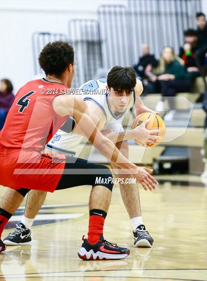 Thumbnail 3 in Oak Hills vs Pilibos (St. Francis Holiday Hoopfest Tournament) photogallery.