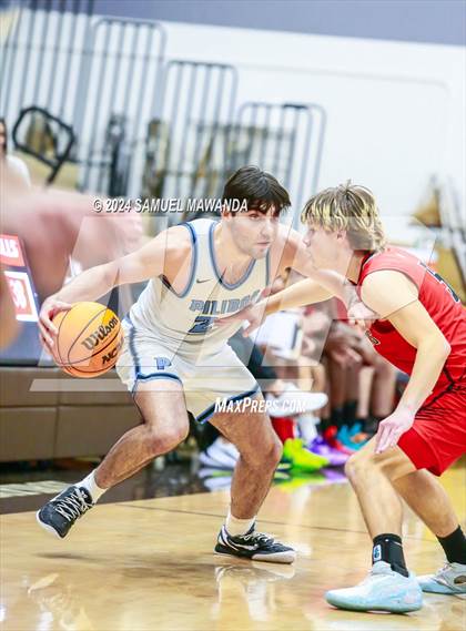 Thumbnail 2 in Oak Hills vs Pilibos (St. Francis Holiday Hoopfest Tournament) photogallery.