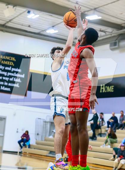 Thumbnail 2 in Oak Hills vs Pilibos (St. Francis Holiday Hoopfest Tournament) photogallery.