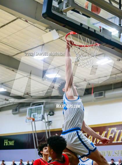 Thumbnail 3 in Oak Hills vs Pilibos (St. Francis Holiday Hoopfest Tournament) photogallery.