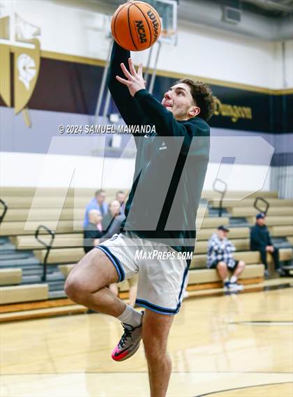 Thumbnail 2 in Oak Hills vs Pilibos (St. Francis Holiday Hoopfest Tournament) photogallery.