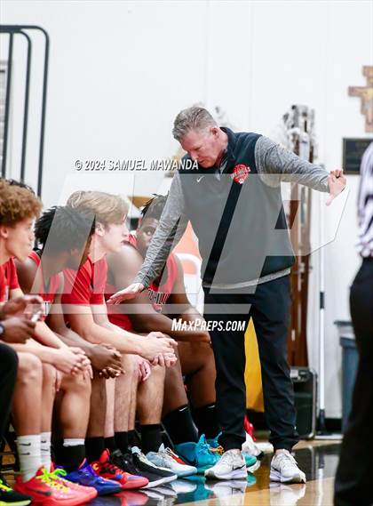 Thumbnail 3 in Oak Hills vs Pilibos (St. Francis Holiday Hoopfest Tournament) photogallery.