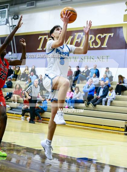 Thumbnail 1 in Oak Hills vs Pilibos (St. Francis Holiday Hoopfest Tournament) photogallery.