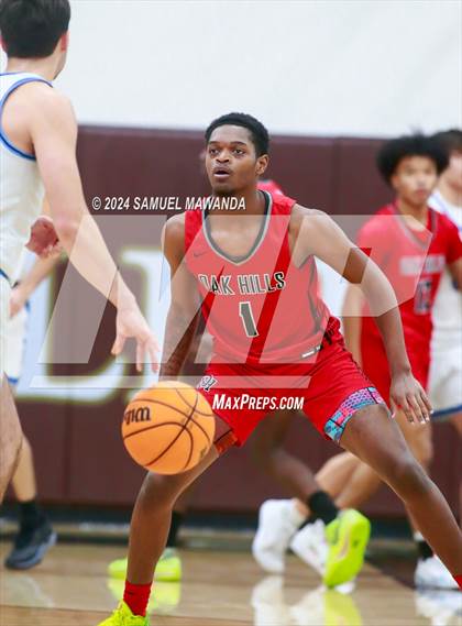 Thumbnail 3 in Oak Hills vs Pilibos (St. Francis Holiday Hoopfest Tournament) photogallery.