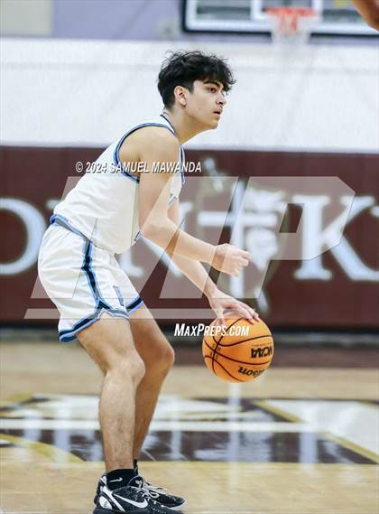 Thumbnail 3 in Oak Hills vs Pilibos (St. Francis Holiday Hoopfest Tournament) photogallery.