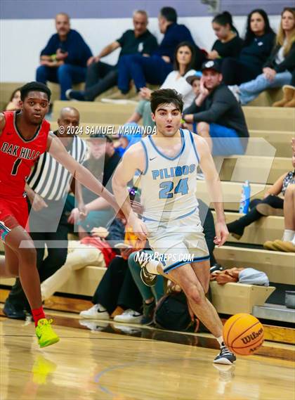 Thumbnail 2 in Oak Hills vs Pilibos (St. Francis Holiday Hoopfest Tournament) photogallery.
