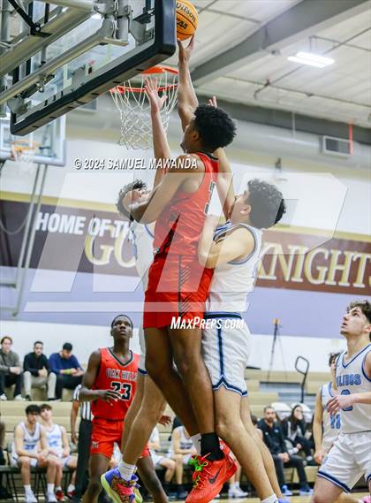 Thumbnail 1 in Oak Hills vs Pilibos (St. Francis Holiday Hoopfest Tournament) photogallery.