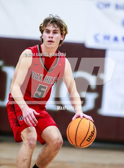 Thumbnail 3 in Oak Hills vs Pilibos (St. Francis Holiday Hoopfest Tournament) photogallery.