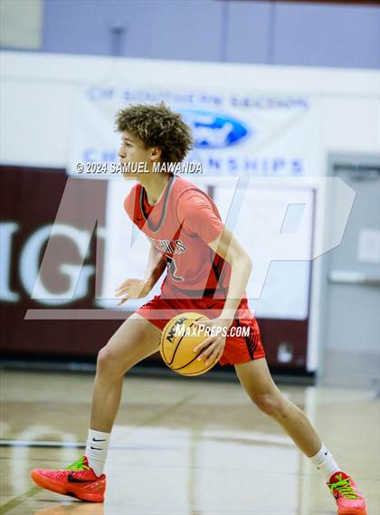 Thumbnail 2 in Oak Hills vs Pilibos (St. Francis Holiday Hoopfest Tournament) photogallery.