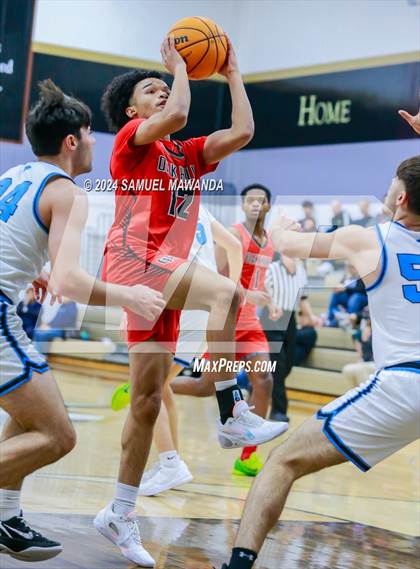 Thumbnail 3 in Oak Hills vs Pilibos (St. Francis Holiday Hoopfest Tournament) photogallery.