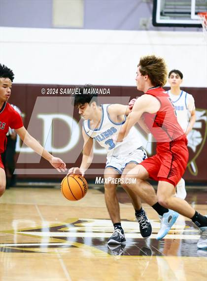 Thumbnail 1 in Oak Hills vs Pilibos (St. Francis Holiday Hoopfest Tournament) photogallery.