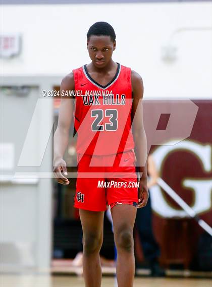 Thumbnail 2 in Oak Hills vs Pilibos (St. Francis Holiday Hoopfest Tournament) photogallery.