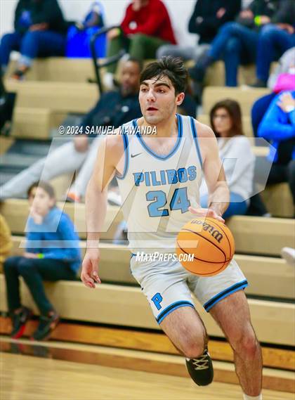 Thumbnail 1 in Oak Hills vs Pilibos (St. Francis Holiday Hoopfest Tournament) photogallery.