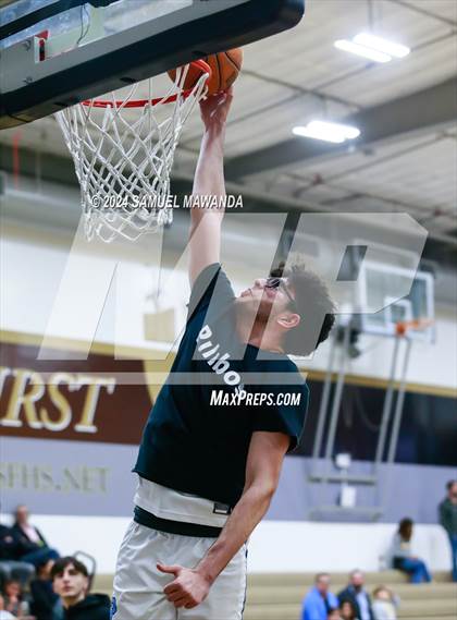 Thumbnail 3 in Oak Hills vs Pilibos (St. Francis Holiday Hoopfest Tournament) photogallery.