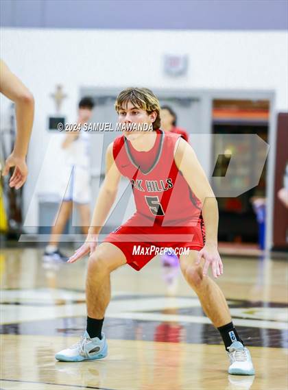 Thumbnail 2 in Oak Hills vs Pilibos (St. Francis Holiday Hoopfest Tournament) photogallery.