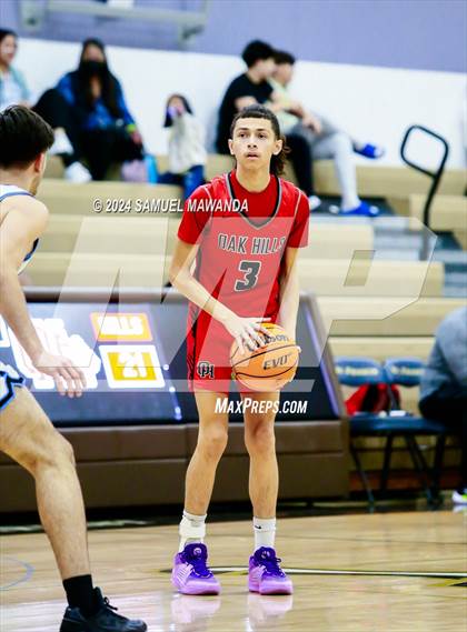 Thumbnail 2 in Oak Hills vs Pilibos (St. Francis Holiday Hoopfest Tournament) photogallery.