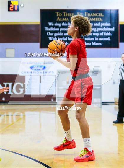 Thumbnail 2 in Oak Hills vs Pilibos (St. Francis Holiday Hoopfest Tournament) photogallery.