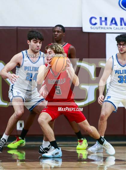 Thumbnail 1 in Oak Hills vs Pilibos (St. Francis Holiday Hoopfest Tournament) photogallery.