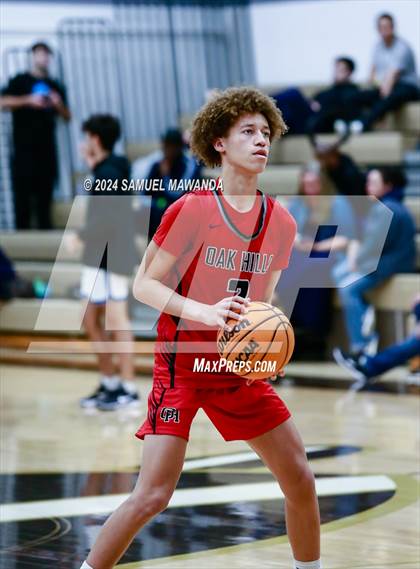 Thumbnail 2 in Oak Hills vs Pilibos (St. Francis Holiday Hoopfest Tournament) photogallery.
