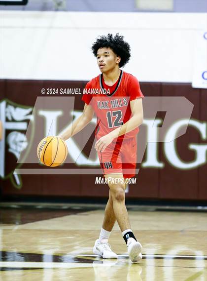 Thumbnail 1 in Oak Hills vs Pilibos (St. Francis Holiday Hoopfest Tournament) photogallery.